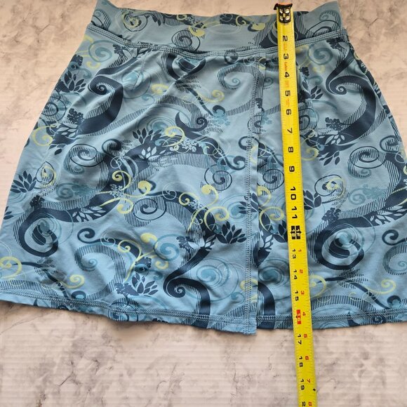 Title Nine Athletic Skort, Blue Patterned Women's Sz S - Picture 11 of 11